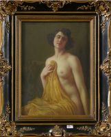 Draped nude - s.d.